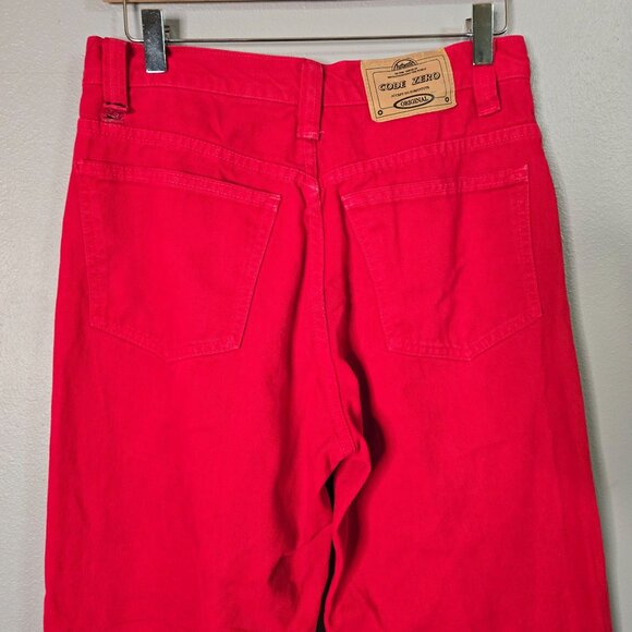 Vintage Women's Code Zero High-Waisted Straight-Leg Mom Jeans Flawed - Picture 7 of 9